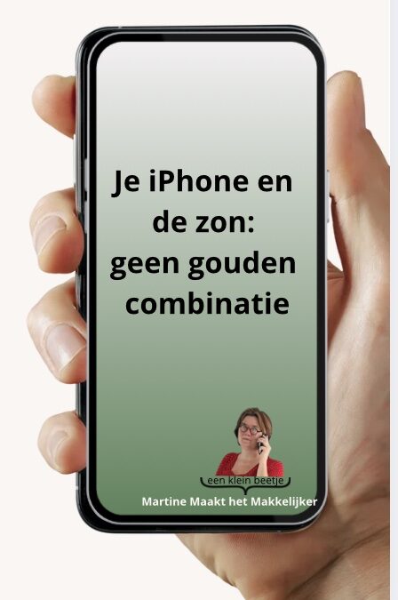 Je iPhone en de zon
